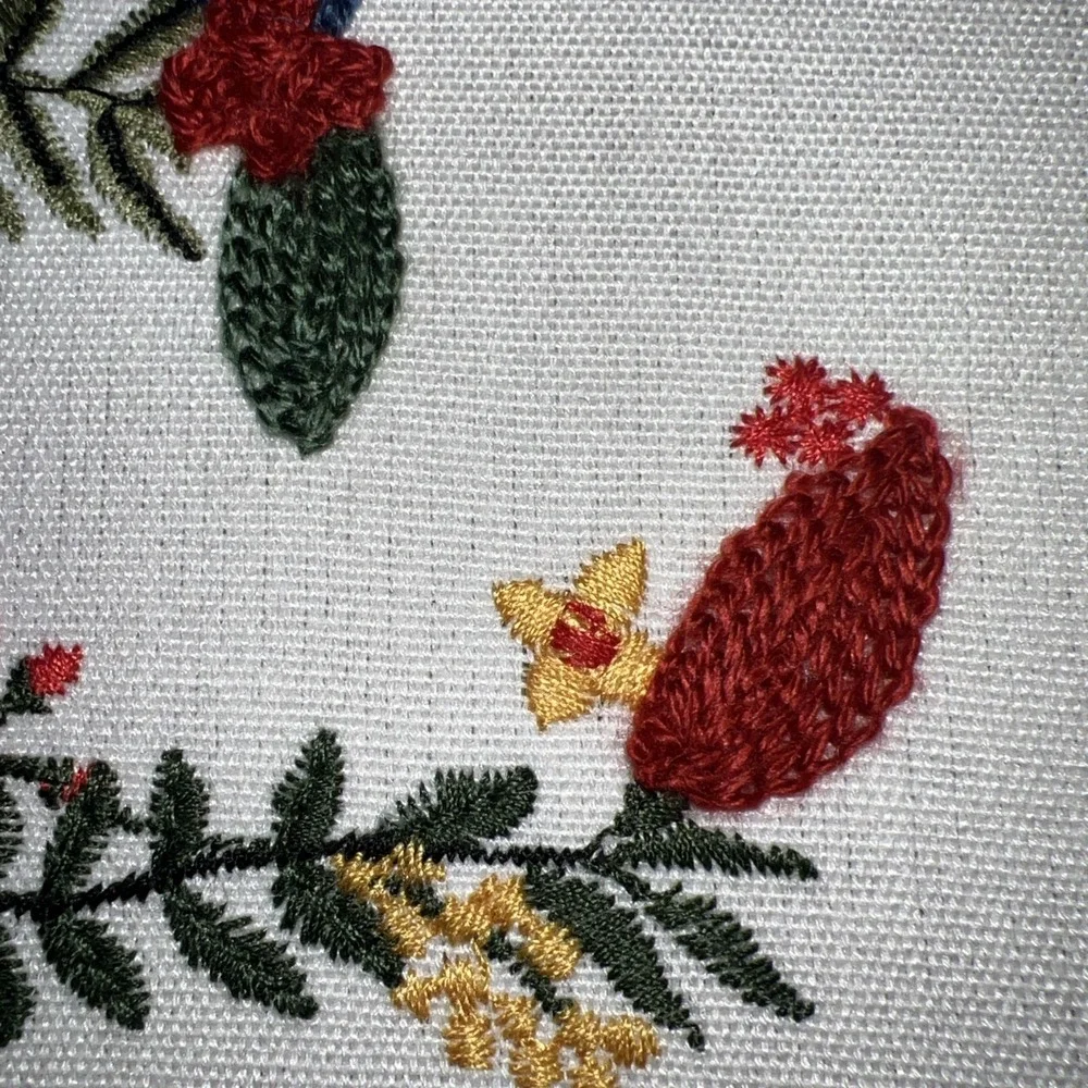 New BP Home Textile Embroidery. Woven Artistry L O V E Picture Frame 12 X 15